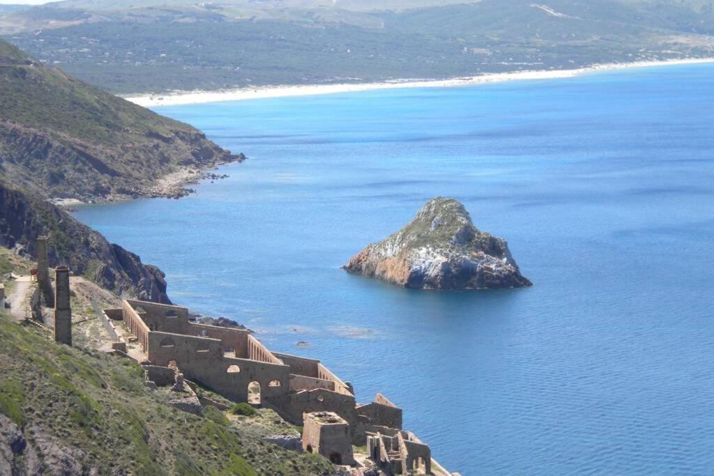 Villa Sul Mare Panorama Unico Nebida Buitenkant foto